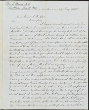 Letter to] Rev. Amos A. Phelps [manuscript