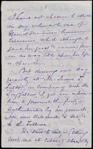 Notes regarding Harriet Martineau by Maria Weston Chapman, [Not before 1876 June 27]