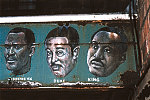 MLK Jr. mural, Marcy Houses, 468 Marcy Avenue, Brooklyn, 2008