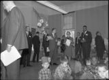 Board Members Tour Schools