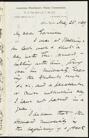 Letter to] My dear Garrison [manuscript