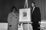 Dr. Wolfe receives the George Washington Carver Award