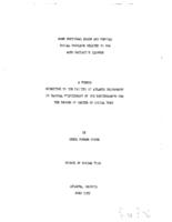 Some emotional needs and medical social problems related to the aged patient's illness, 1955