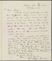 Letter to] Dear George [manuscript