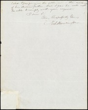 Letter to] Revd. A. A. Phelps [manuscript