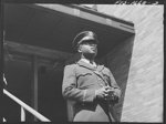 Chaplain George W. Williams, addressing students at a Negro elementary school in Indianapolis. Chaplain Williams comes from Sumter, South Carolina, where his father is a minister