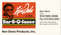 Ken Davis business card