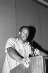 Keenen Ivory Wayans speaking at a Black Women's Forum event, Los Angeles, 1991