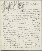 Letter to] My dear sir [manuscript