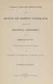 Public laws and resolutions of the State of North Carolina passed by the General Assembly at its session of ...[1911] Laws, etc.; Public laws of North Carolina.