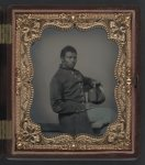 [Unidentified African American soldier in Union uniform]