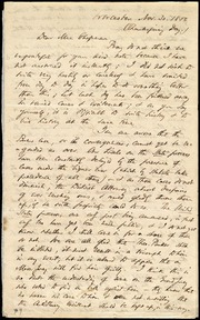 Letter to] Dear Mrs. Chapman [manuscript