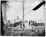 [Petersburg, Va. General view of camp of Oneida, N.Y., Independent Cavalry Company at Army headquarters, with men at leisure]