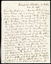 Letter to] Dear Mrs. Chapman [manuscript