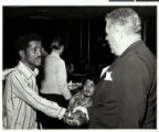 Photograph of Sammy Davis, Jr. and W.W. Marsh, September 1972