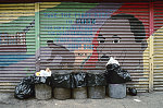 MLK Jr. mural at West Harlem Community Development Organization, 242 West 116th St., Harlem, 2008