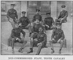 Non-commissioned staff, Tenth Cavalry