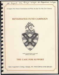 Renaissance Fund Campaign Case for Support