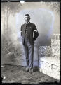 Black male in military uniform