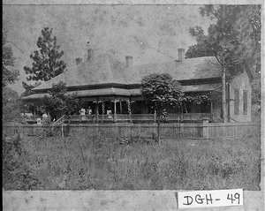 Photograph of the home of Samuel Hall, Albany, Dougherty County, Georgia, ca. 1894