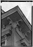 5.   October 1972 DETAIL OF CORNICE BRACKETS, NORTH SECTION - Mullica Hill Town Hall, South Main Street (Bridgeton Pike) &amp; Woodstown Road, Mullica Hill, Gloucester County, NJ