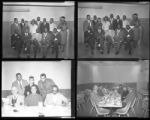 Set of negatives by Clinton Wright including NAACP installation (1965), and Human Relation Commission, 1964