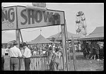 [Untitled photo, possibly related to: At the Greene County fair, Greensboro, Georgia. White schoolchildren were admitted free one day, Negro schoolchildren the next]