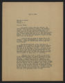 General Correspondence of the Director, Last Name B, September 1931 - August 1932