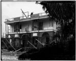 Argentine Republic pavilion during construction