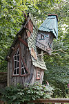 Part of Sleepy Hollow, a whimsical fairy village, garden, and gift shop near the settlement of Young Harris in Towns County, Georgia, near the North Carolina line