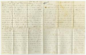 Letter from Henry Moore to Charles Moore, September 8, 1870