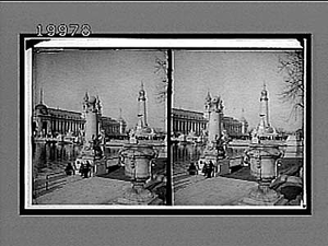 The Plaza of St. Louis beside Varied Industries Bldg., and Louisiana PUrchase Monument. 5878 Interpositive