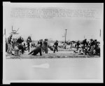 [Alabama state troopers using clubs against African Americans attempting to march from Selma to Montgomery]