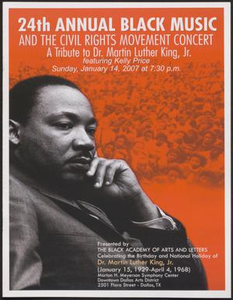 Program: 24th Annual Black Music and the Civil Rights Movement Concert