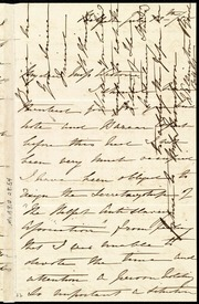 Letter to] My dear Miss Weston [manuscript