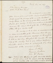 Four letters by the Board of Managers of the Massachusetts Anti-Slavery Society, A.A.Phelps, W.S. Porter, and J. Gulliver] [manuscript