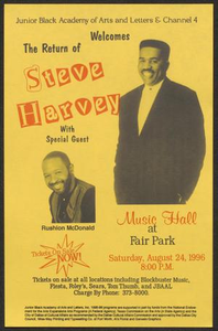 Flyer: The Return of Steve Harvey