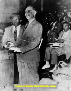 Mayor Hartsfield at unidentified event