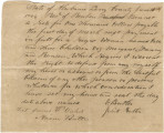 Bill of sale for four slaves bought by Reuben Bennett from E. Butler.