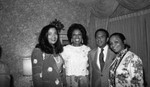 Testimonial to pioneer black historical achievement dinner at the Beverly Hilton, Los Angeles, 1981