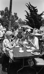 Centinela Adobe festival attendees, Los Angeles, 1982