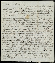 Letter to] Dear Caroline [manuscript