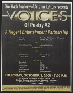 Program: Voices of Poetry #2