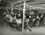 Banquet at initiation of the Knights of St. Peter Claver, St. Rita Church, Indiana, Indianapolis, 1947