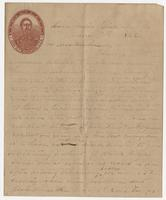 Letter to Hennie from Tom on Genl. G.T. Beauregard.C.S.A. paper