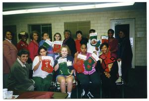 Group of Women at Peacock Village Christmas Activity