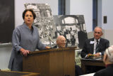 Speaker at a 50th anniversary of Brown vs. Board of Education Conference, April 8, 2004