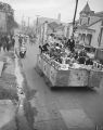 Float in an African American Mardi Gras parade in Mobile, Alabama.