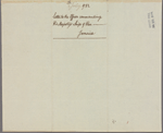 Letter to the Officer Commanding His Majesty's Ships of War, Jamaica
