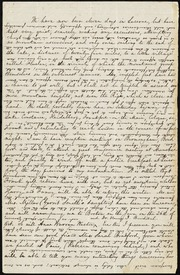 Letter to] Dear Wife [manuscript